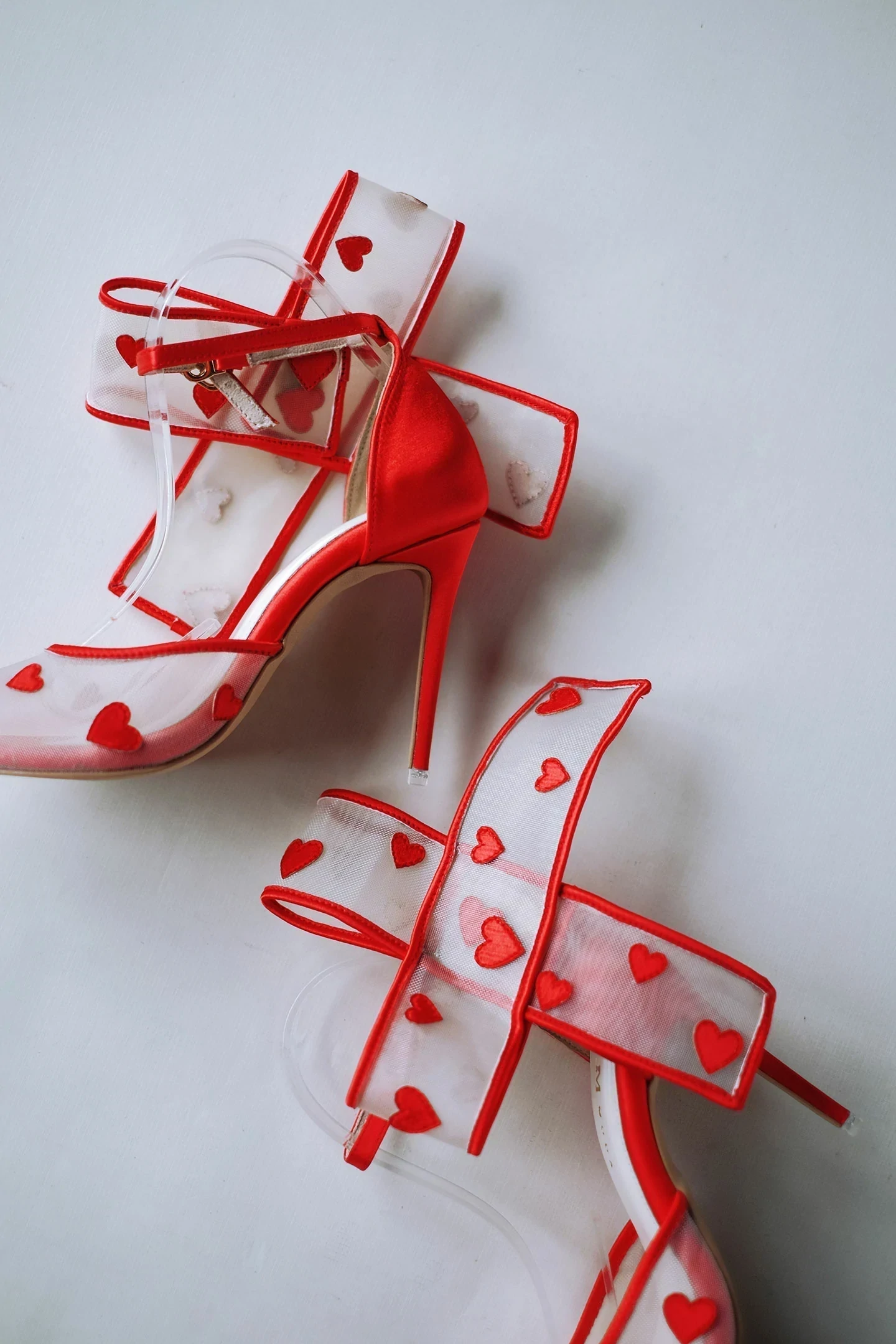 Denim Buckle Wedge Sandal